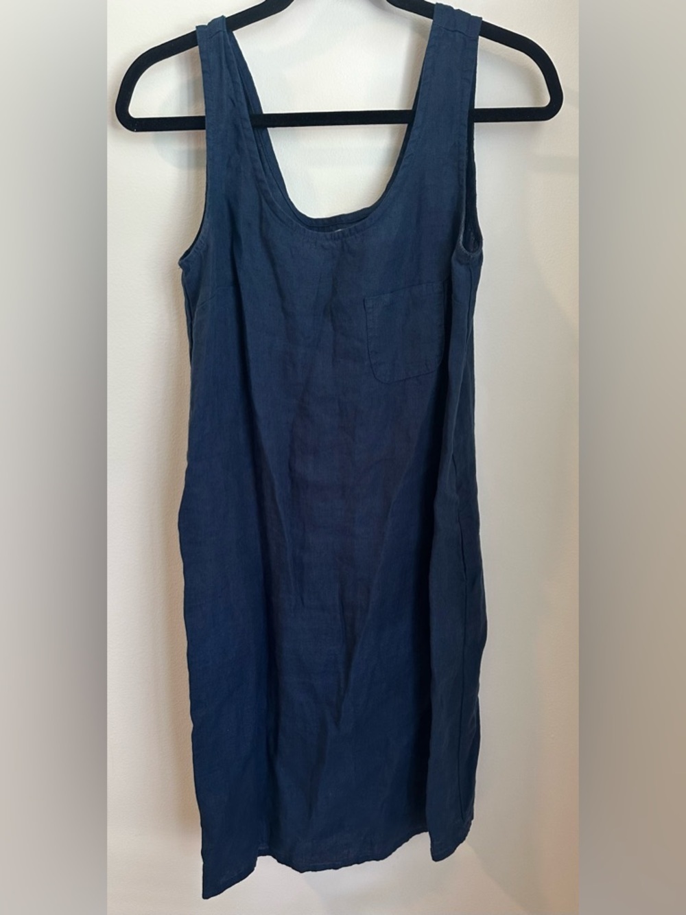 Notperfectlinen Sicily Linen Tank Dress small